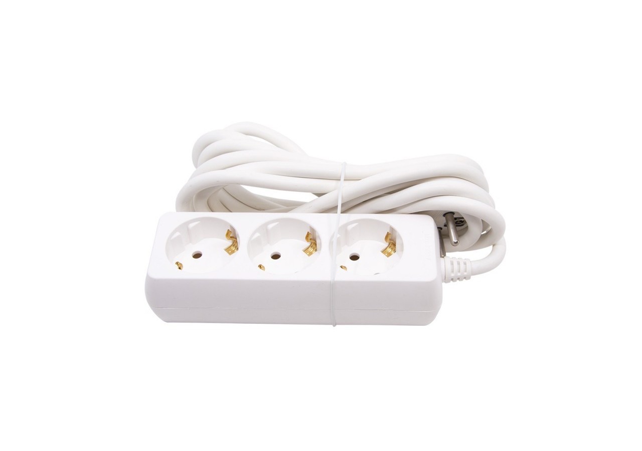 Multiprise Schuko à 3 prises avec câble de 3m - A0100-3 - Barcelona LED