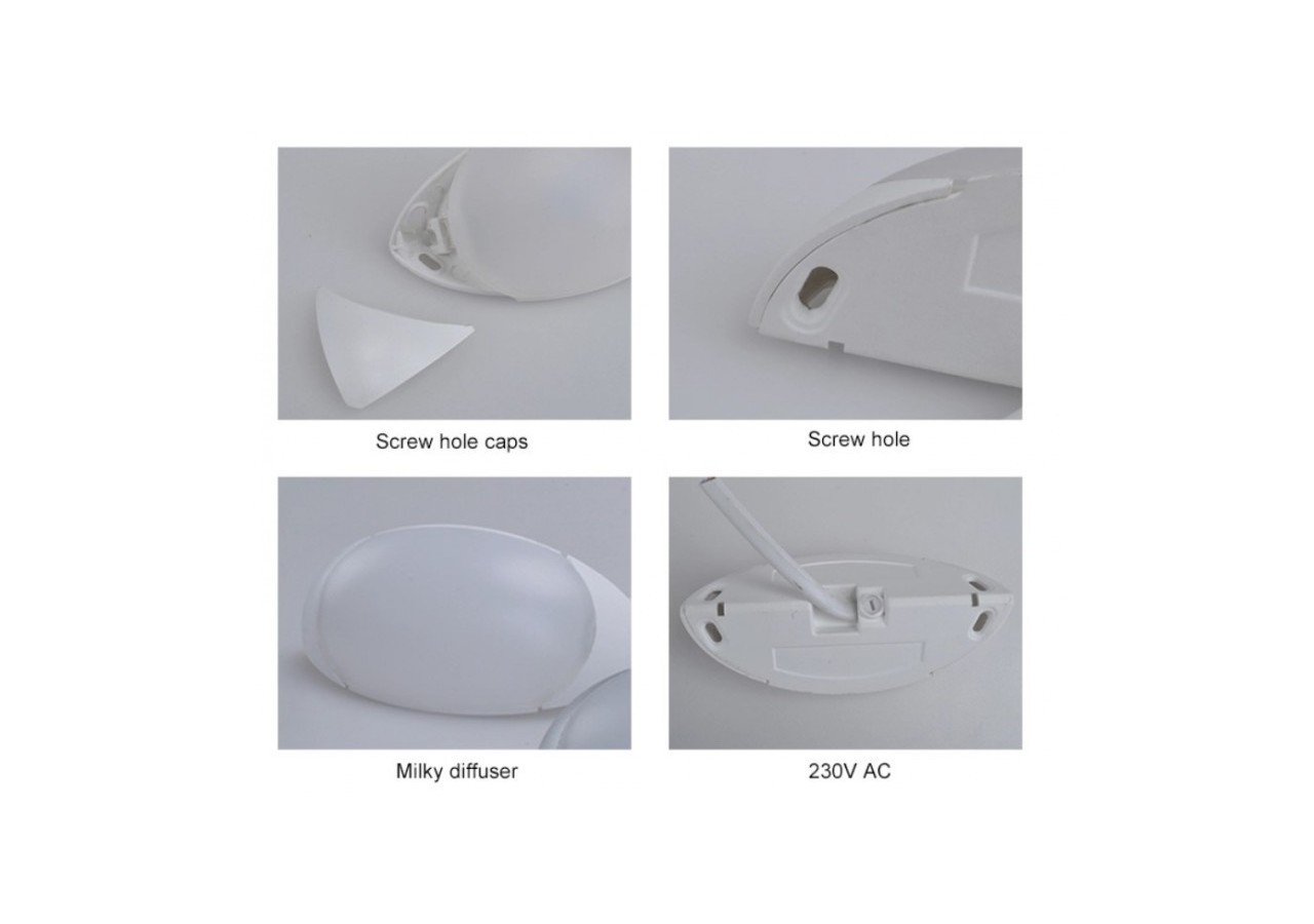 Mini applique murale LED 3W - B7220BN - Barcelona LED