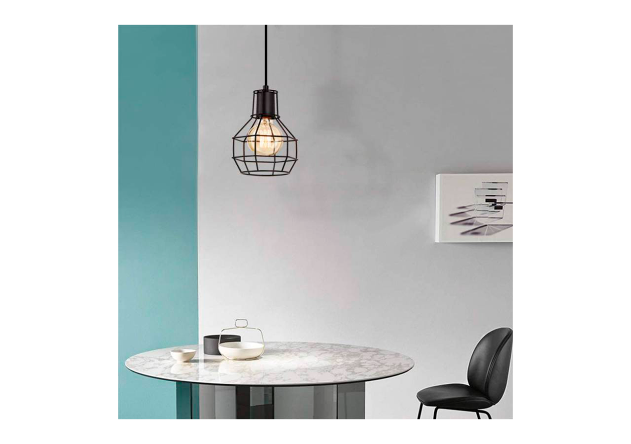 Lampe suspendue grille métallique "AZOR" - LV229 - Barcelona LED