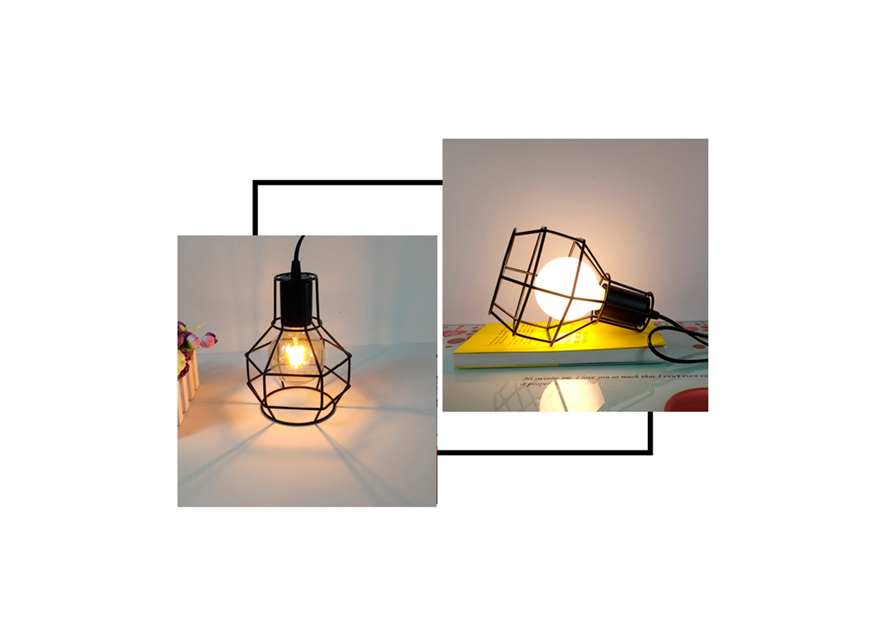 Lampe suspendue grille métallique "AZOR" - LV229 - Barcelona LED