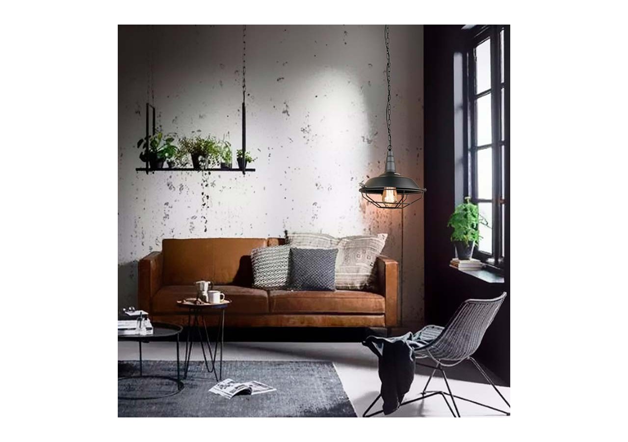 Lampe suspendue vintage "ELANIO". - LV301 - Barcelona LED