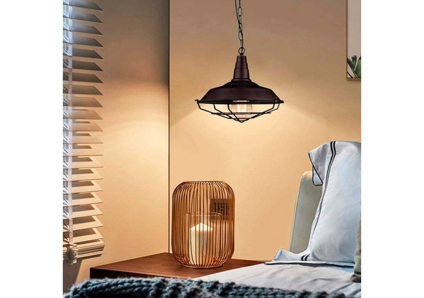 Lampe suspendue vintage "ELANIO". - LV301 - Barcelona LED