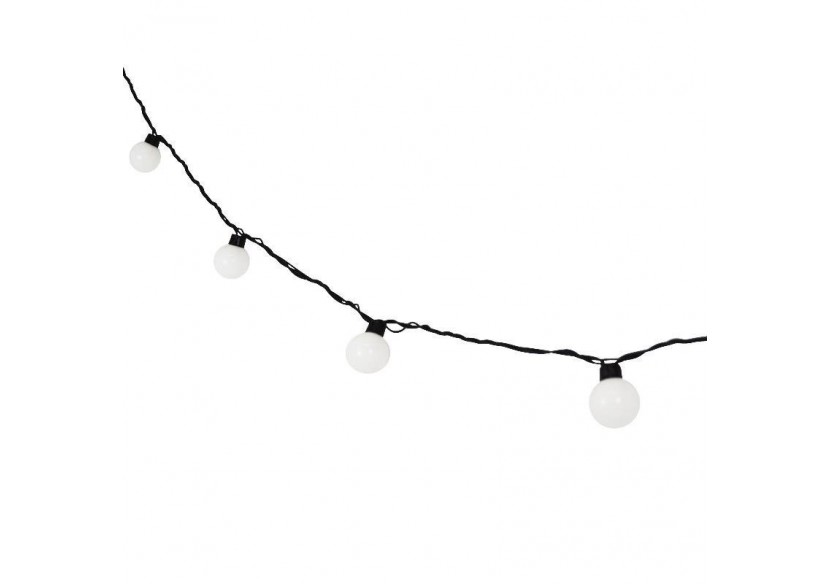 Guirlande lumineuse LED boules 8W 230V AC 5M IP20 (Programme aléatoire) - B62010RGB - Barcelona LED