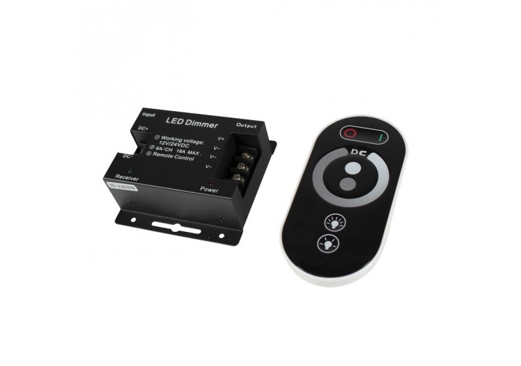 Contrôleur variateur LED Dual CCT 12V / 24V avec télécommande - B1626-2 - Barcelona LED