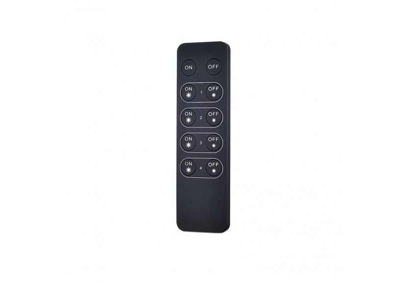 Télécommande radiofréquence 1canal 4 zones-Easy RF - SR-2801F - Barcelona LED Télécommande radiofréquence 1canal 4 zones-Easy RF - SR-2801F - Barcelona LED