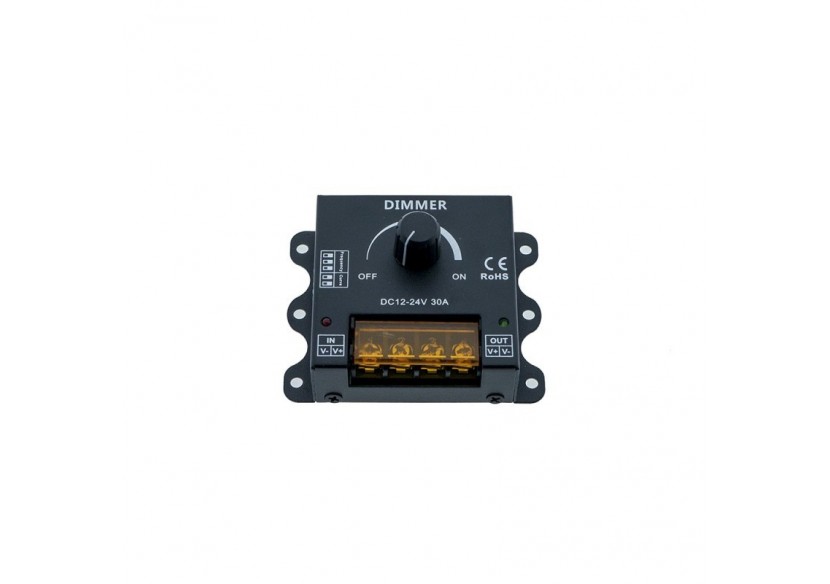 Variateur d'intensité et fréquence PWM 12/24V 30A - B1620 - Barcelona LED Variateur d'intensité et fréquence PWM 12/24V 30A - B1620 - Barcelona LED