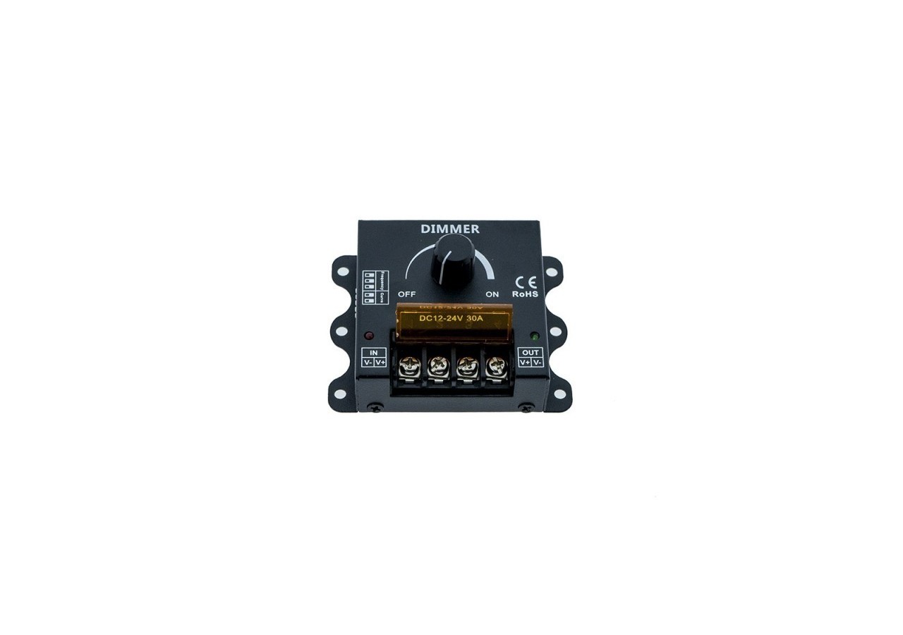 Variateur d'intensité et fréquence PWM 12/24V 30A - B1620 - Barcelona LED