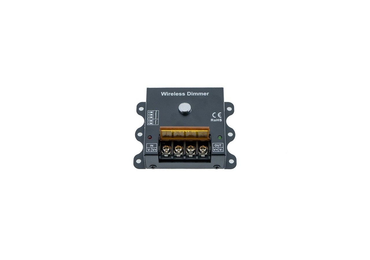 Variateur d'intensité et fréquence PWM sans fil 12V / 24V 30A - B1623 - Barcelona LED