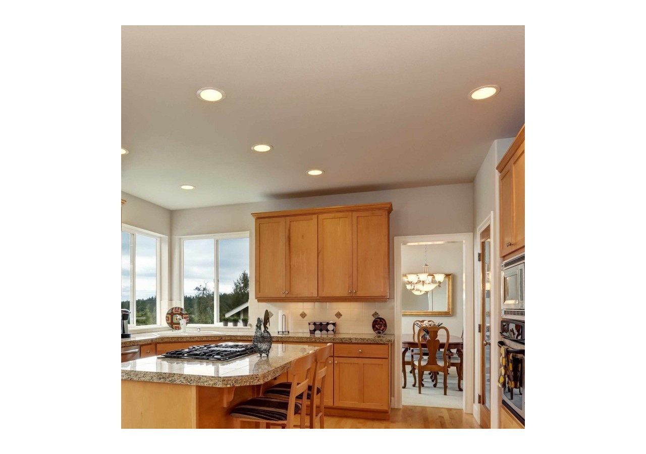 Downlight LED rond extra-plat 20W-Coupe diamètre 225mm - B1073-BC - Barcelona LED