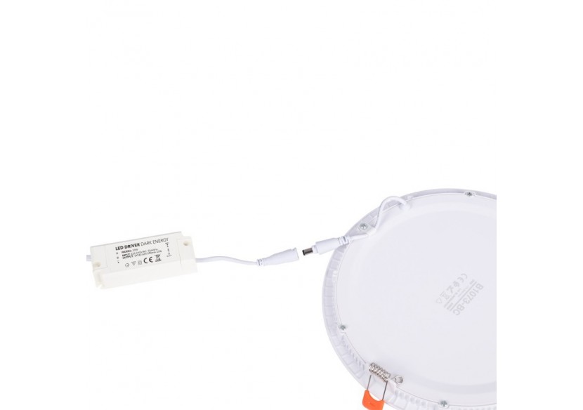 Downlight LED rond extra-plat 20W-Coupe diamètre 225mm - B1073-BC - Barcelona LED