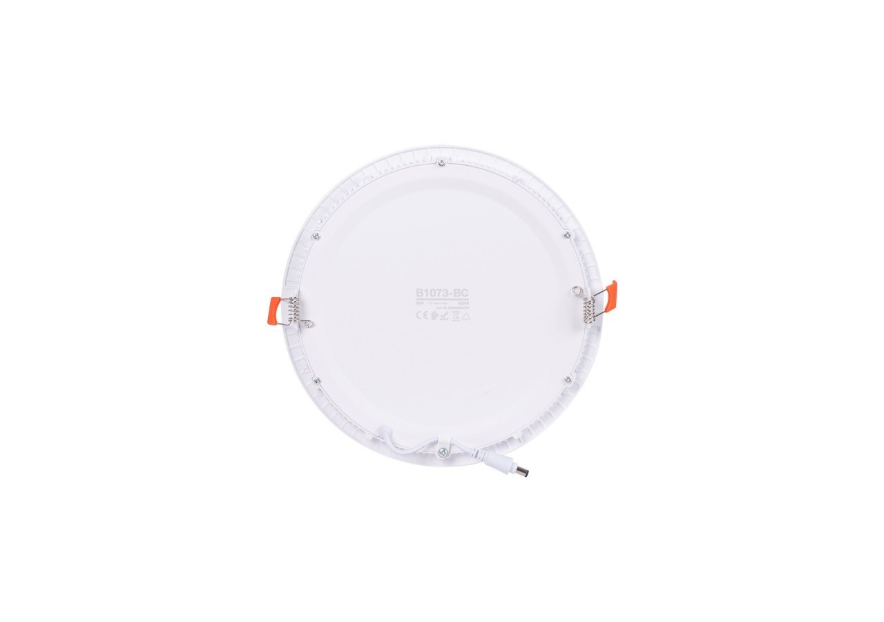 Downlight LED rond extra-plat 20W-Coupe diamètre 225mm - B1073-BC - Barcelona LED