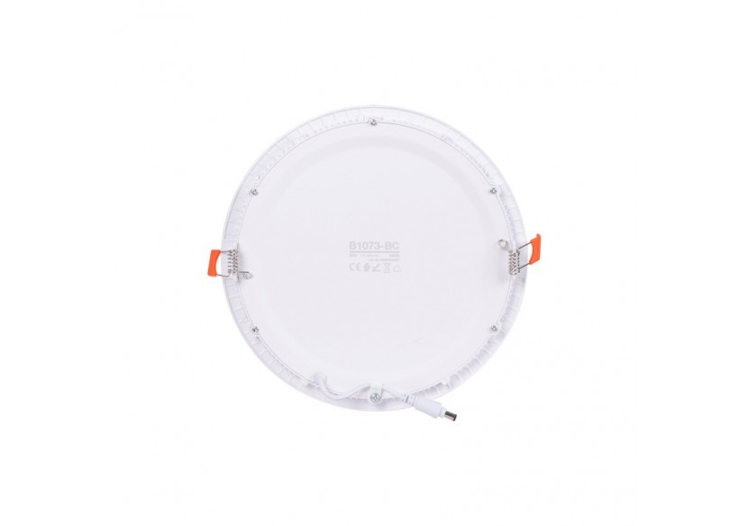 Downlight LED rond extra-plat 20W-Coupe diamètre 225mm - B1073-BC - Barcelona LED