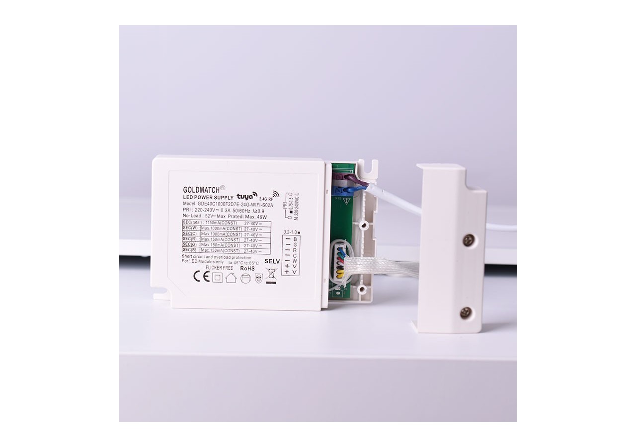 Panneau LED 60x60 WIFI SMART RGB / RGBW + CCT-40W - B5235-RGBW - Barcelona LED