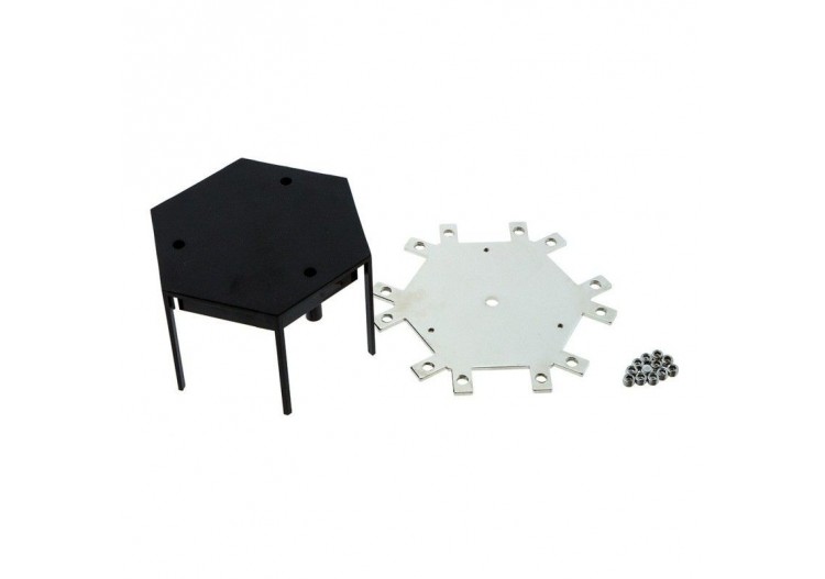 Connecteur central 60 degrés pour linéaires LED - B9010-660 - Barcelona LED