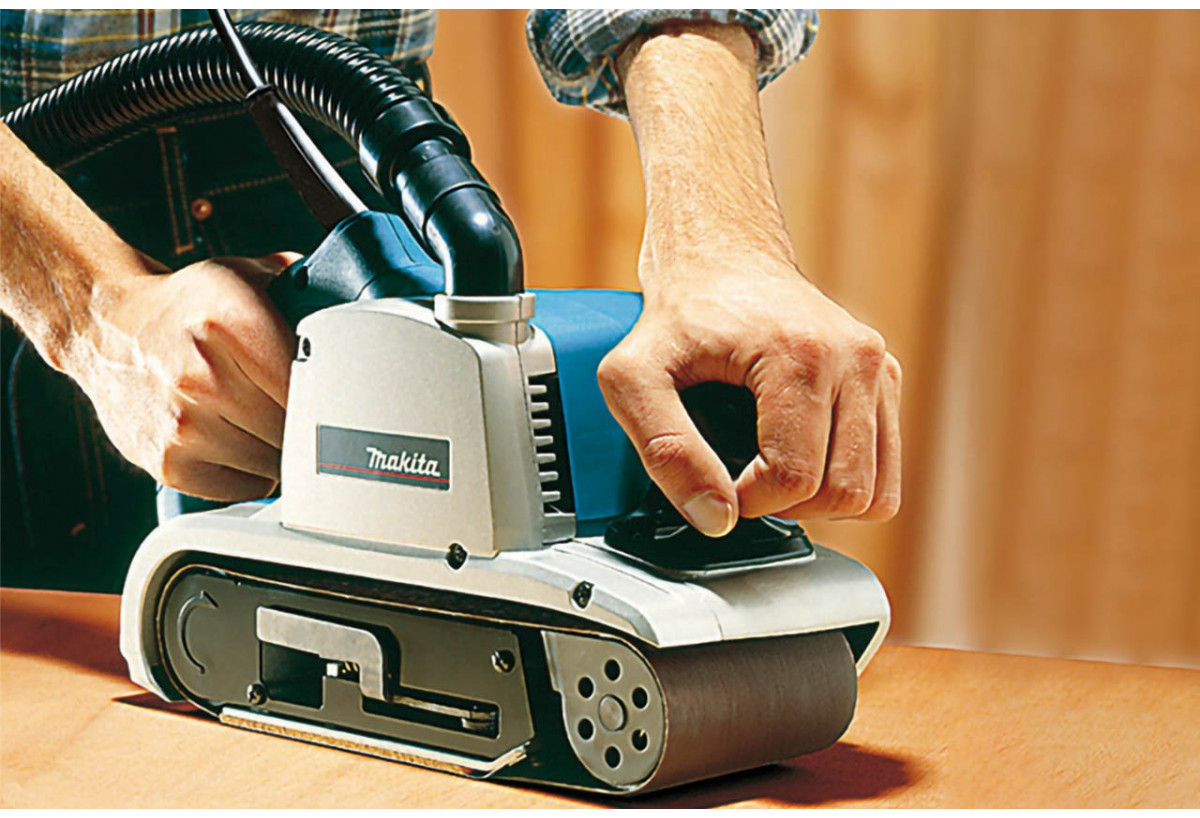 Ponceuse à bande 1200W - Makita : Confort'Mat