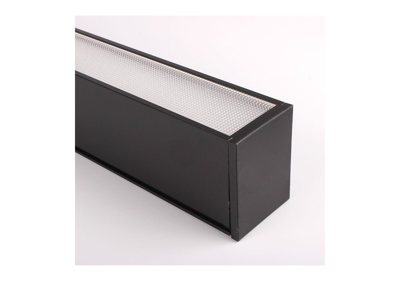 Luminaire linéaire LED en suspension ou en saillie 120cm 40W 3400lm - B9020-N-BN - Barcelona LED
