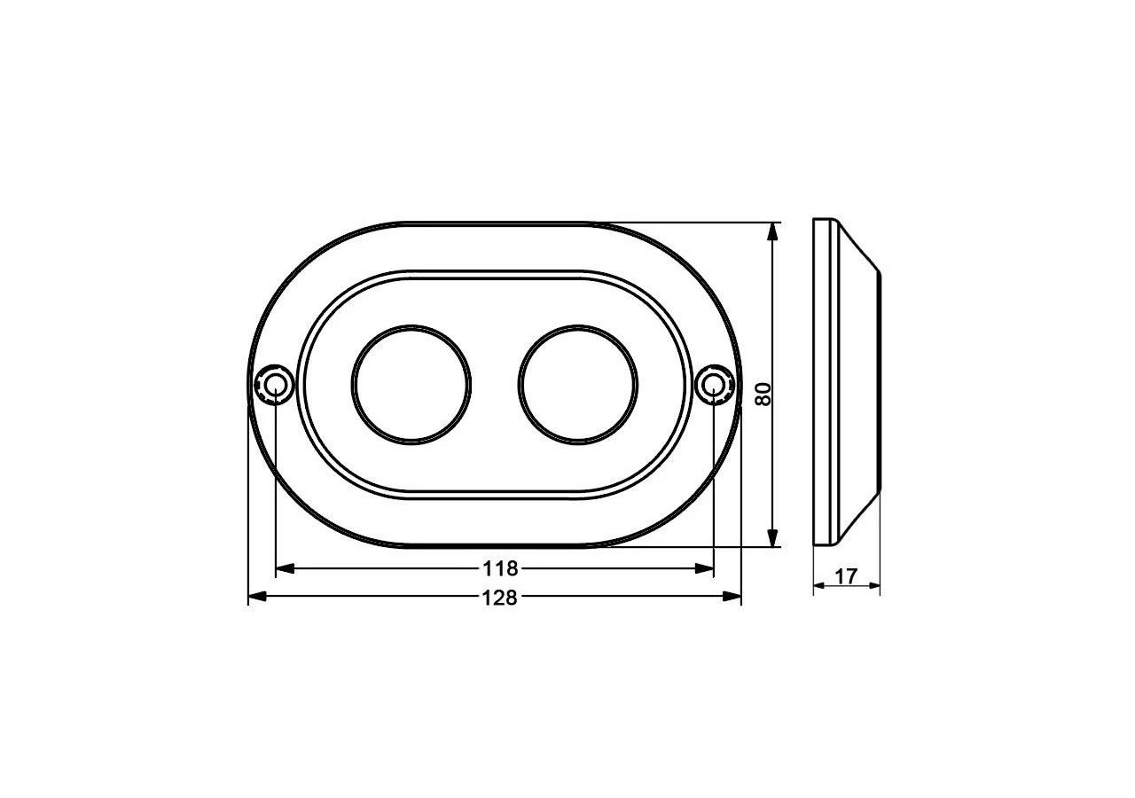Spot LED submersible pour bateaux 120W - B2190 - Barcelona LED