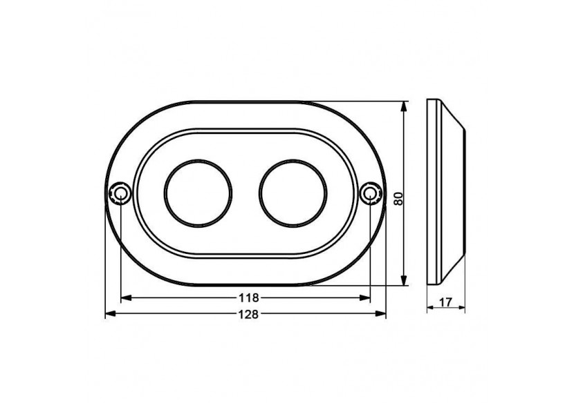 Spot LED submersible pour bateaux 120W - B2190 - Barcelona LED
