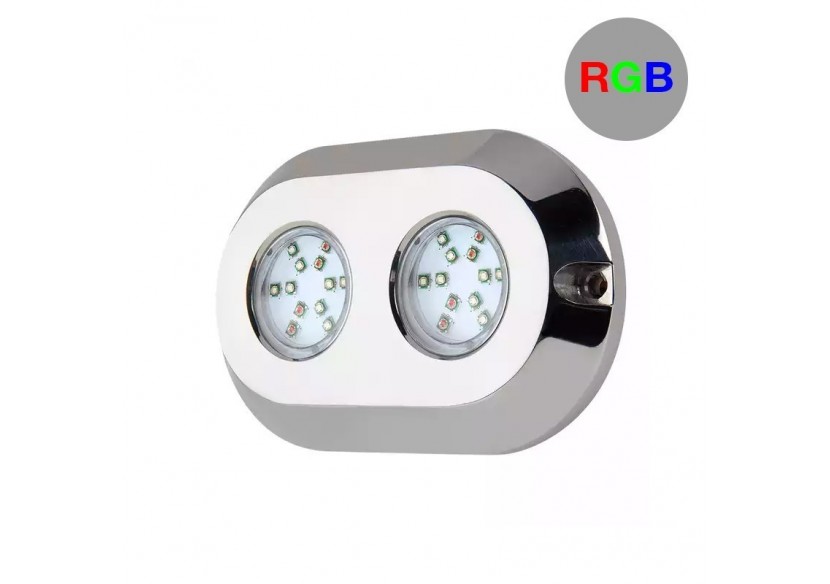 Spot LED RGB submersible pour bateaux 120W - B2191 - Barcelona LED