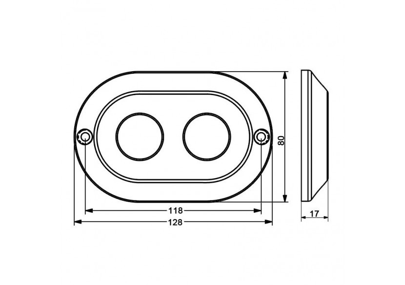 Spot LED RGB submersible pour bateaux 120W - B2191 - Barcelona LED