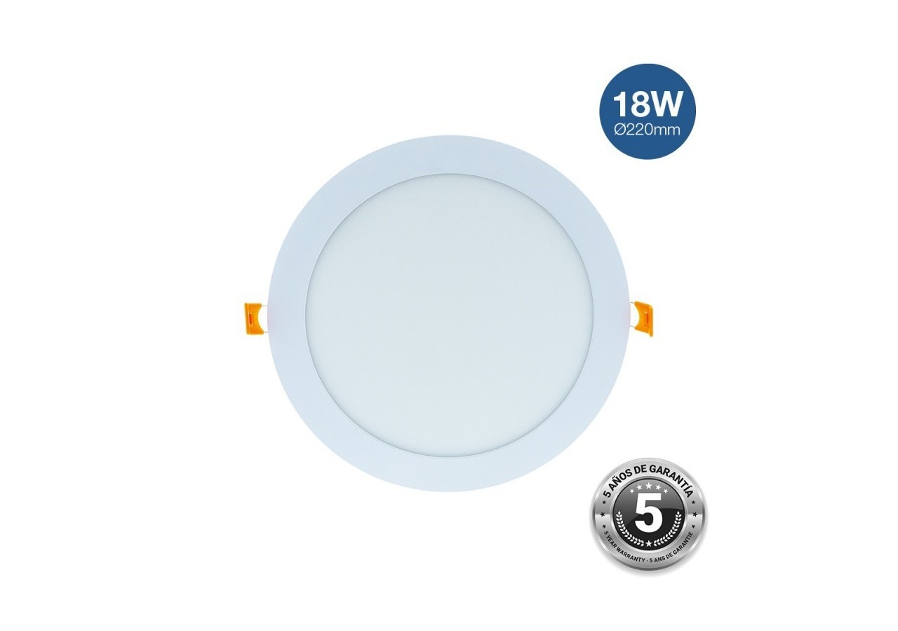 Spot LED encastrable rond 18W Coupe diamètre 205 mm-5 ans de garantie - B1072-BF - Barcelona LED