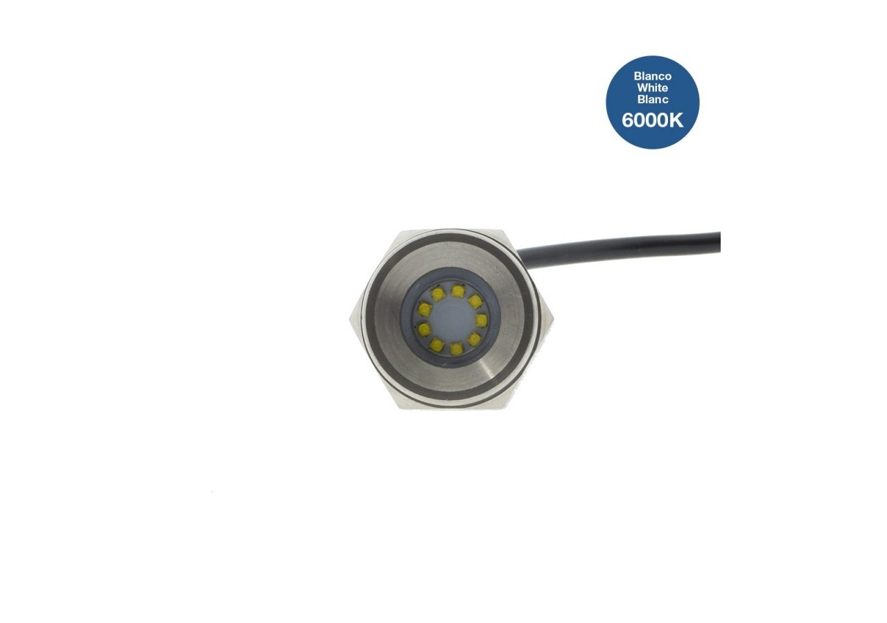 Spot LED encastrable 27W 9-32V pour bouchon de vidange (bateau) - B2180 - Barcelona LED