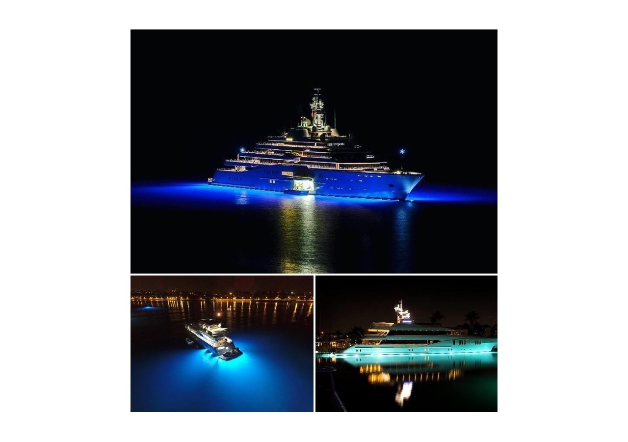 Spot LED RGB encastrable 27W 12V pour bouchon de vidange (bateau) - B2181 - Barcelona LED