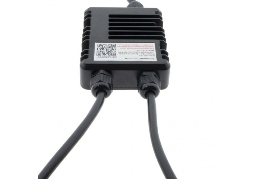 Contrôleur Bluetooth IP68 pour LED RGB 12/24V - B2168 - Barcelona LED Contrôleur Bluetooth IP68 pour LED RGB 12/24V - B2168 - Barcelona LED