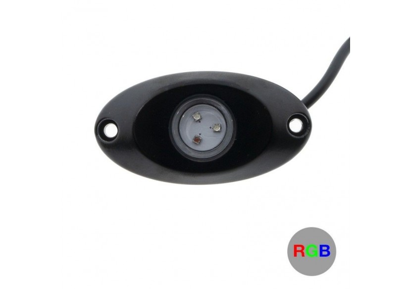 Pack de 6 mini spots LED RGB IP68 pour véhicule/bateau 12V - B2171 - Barcelona LED