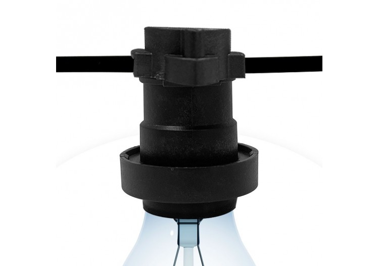 Douille E27 pour Couronne à câble plat IP44 - L400-1 - Barcelona LED