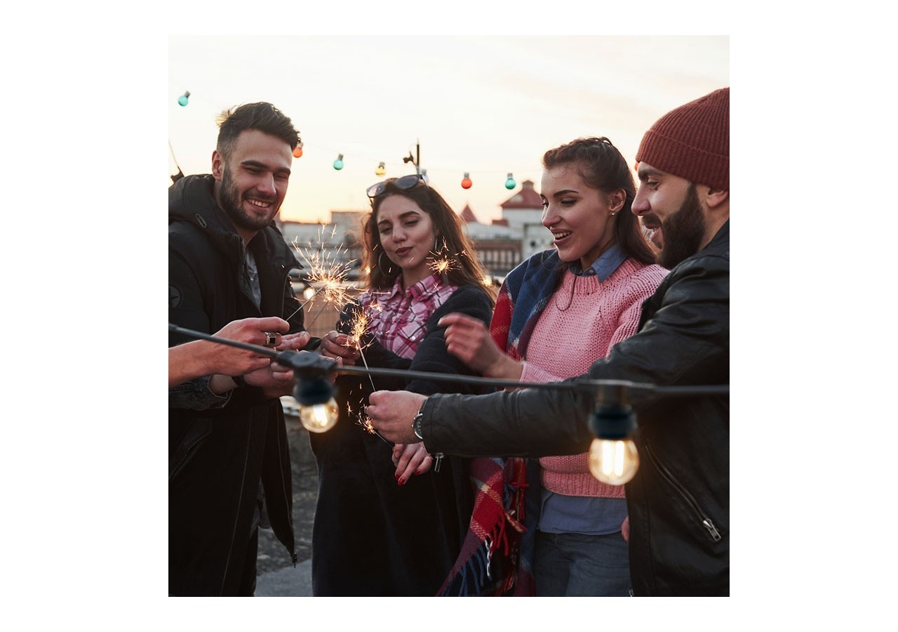 Douille E27 pour Couronne à câble plat IP44 - L400-1 - Barcelona LED