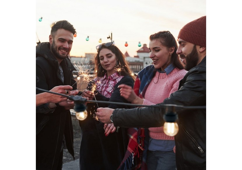 Douille E27 pour Couronne à câble plat IP44 - L400-1 - Barcelona LED