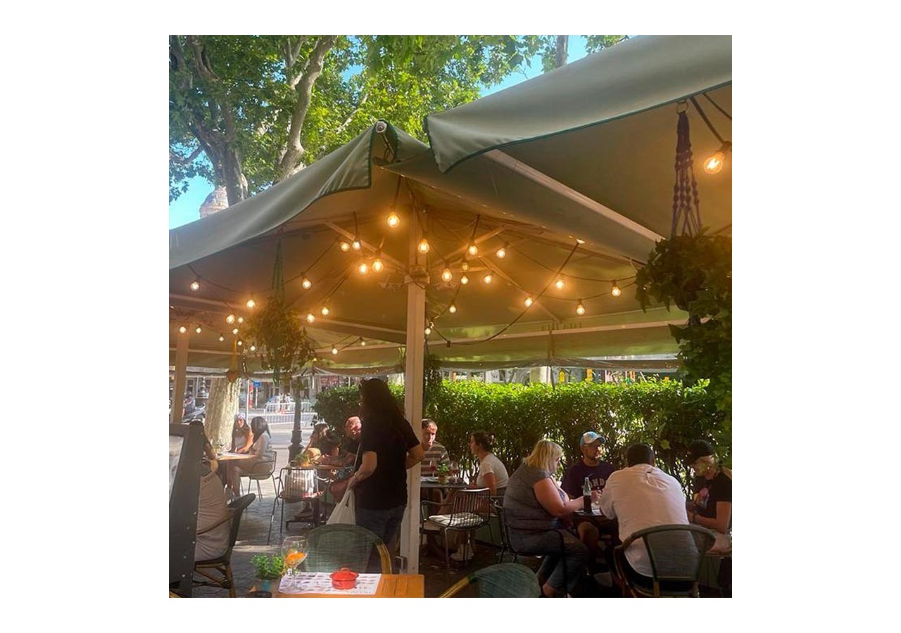 Câble plat noir 2x1.5mm pour guirlande au mètre - L400 - Barcelona LED