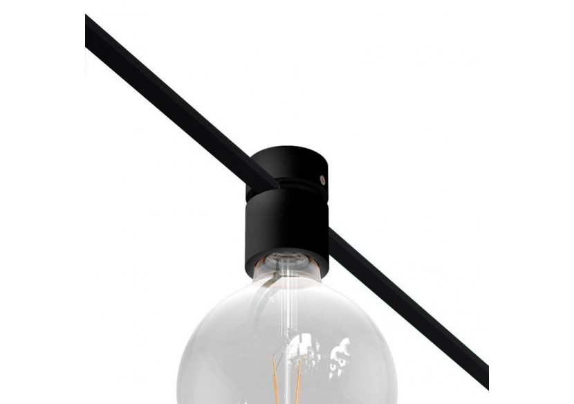 Câble plat noir 2x1.5mm pour guirlande au mètre - L400 - Barcelona LED