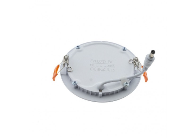 Spot LED encastrable extra plat rond 6W PRO-Garanti 5 ans - B1070-BC - Barcelona LED