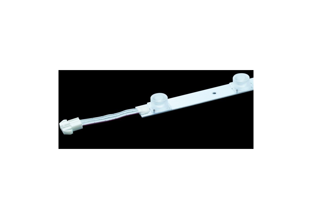 Ruban LED rigide 50cm 15W 24V DC connectable pour rétro éclairage de caisson de lumière - B1425BF - Barcelona LED