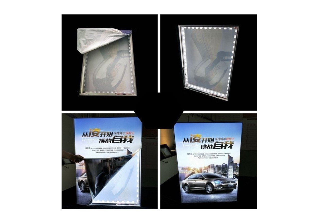Ruban LED rigide 50cm 15W 24V DC connectable pour rétro éclairage de caisson de lumière - B1425BF - Barcelona LED