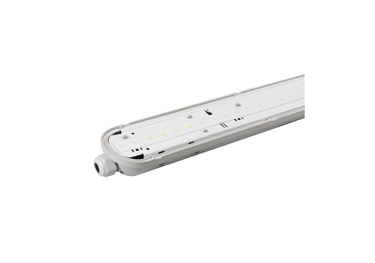 Réglette étanche LED traversante 40W 120cm 5200lm 4000K - B8400-120BN - Barcelona LED
