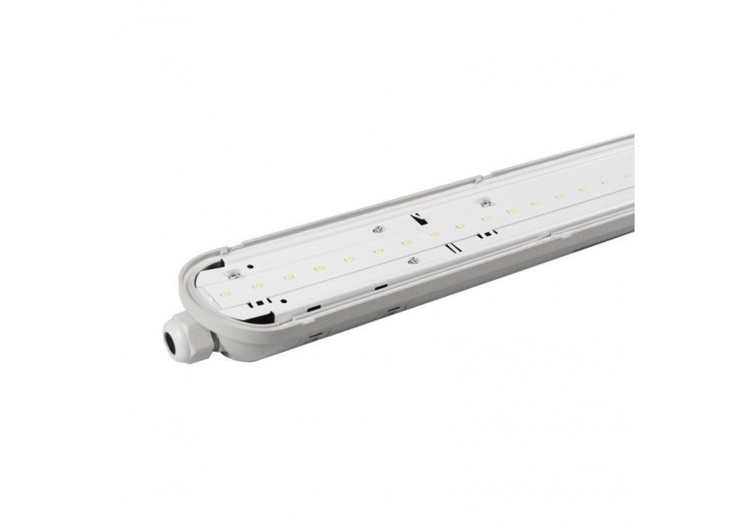 Réglette étanche LED traversante 40W 120cm 5200lm 4000K - B8400-120BN - Barcelona LED Réglette étanche LED traversante 40W 120cm 5200lm 4000K - B8400-120BN - Barcelona LED