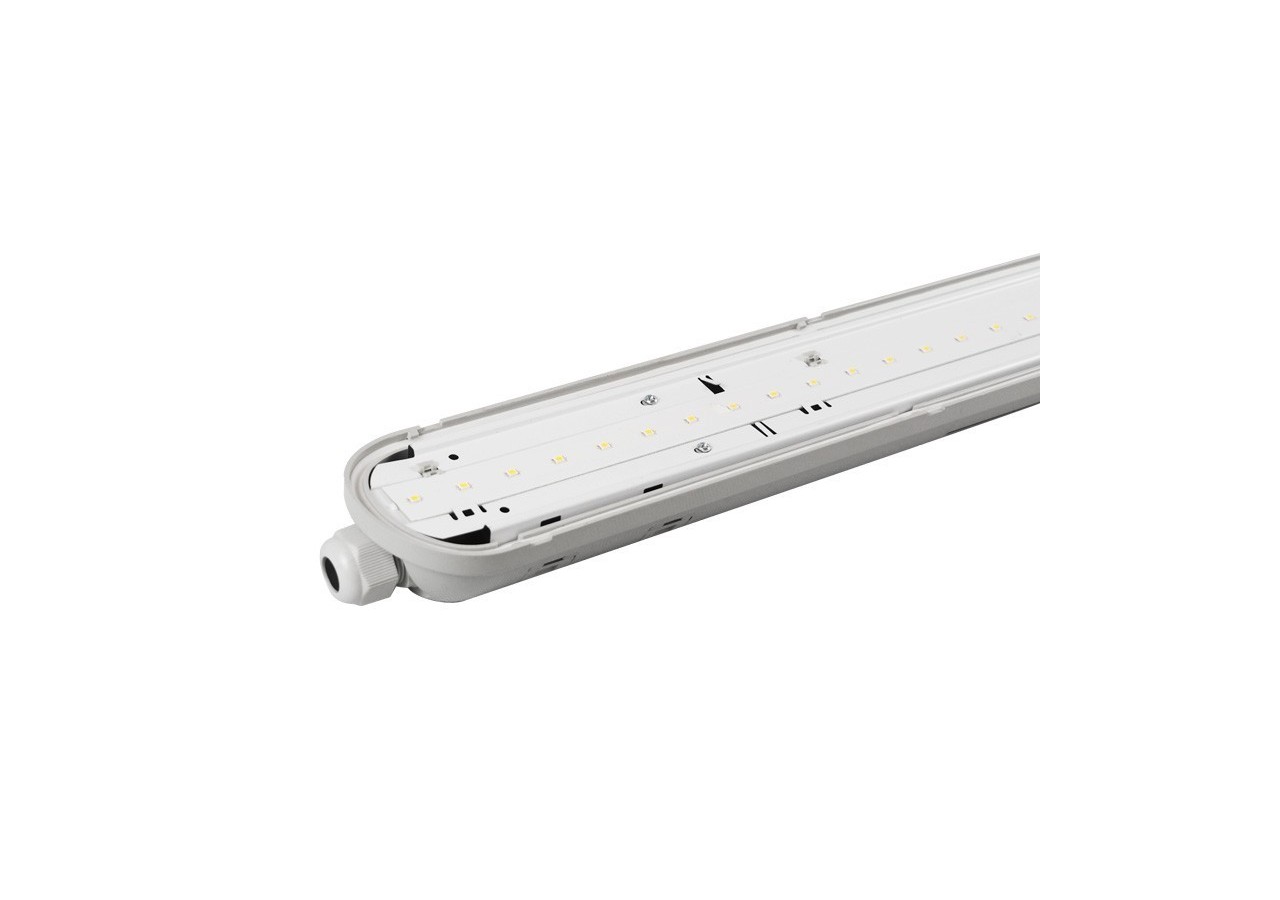 Réglette étanche LED traversante 55W 150cm 7150lm 4000K - B8400-150BN - Barcelona LED