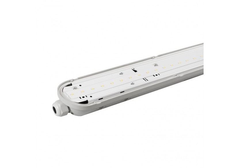 Réglette étanche LED traversante 55W 150cm 7150lm 4000K - B8400-150BN - Barcelona LED Réglette étanche LED traversante 55W 150cm 7150lm 4000K - B8400-150BN - Barcelona LED
