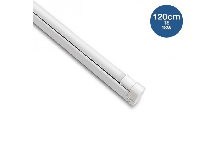 Kit réglette + tube LED T8 120cm 18W 1935lm - B8430-120BF - Barcelona LED