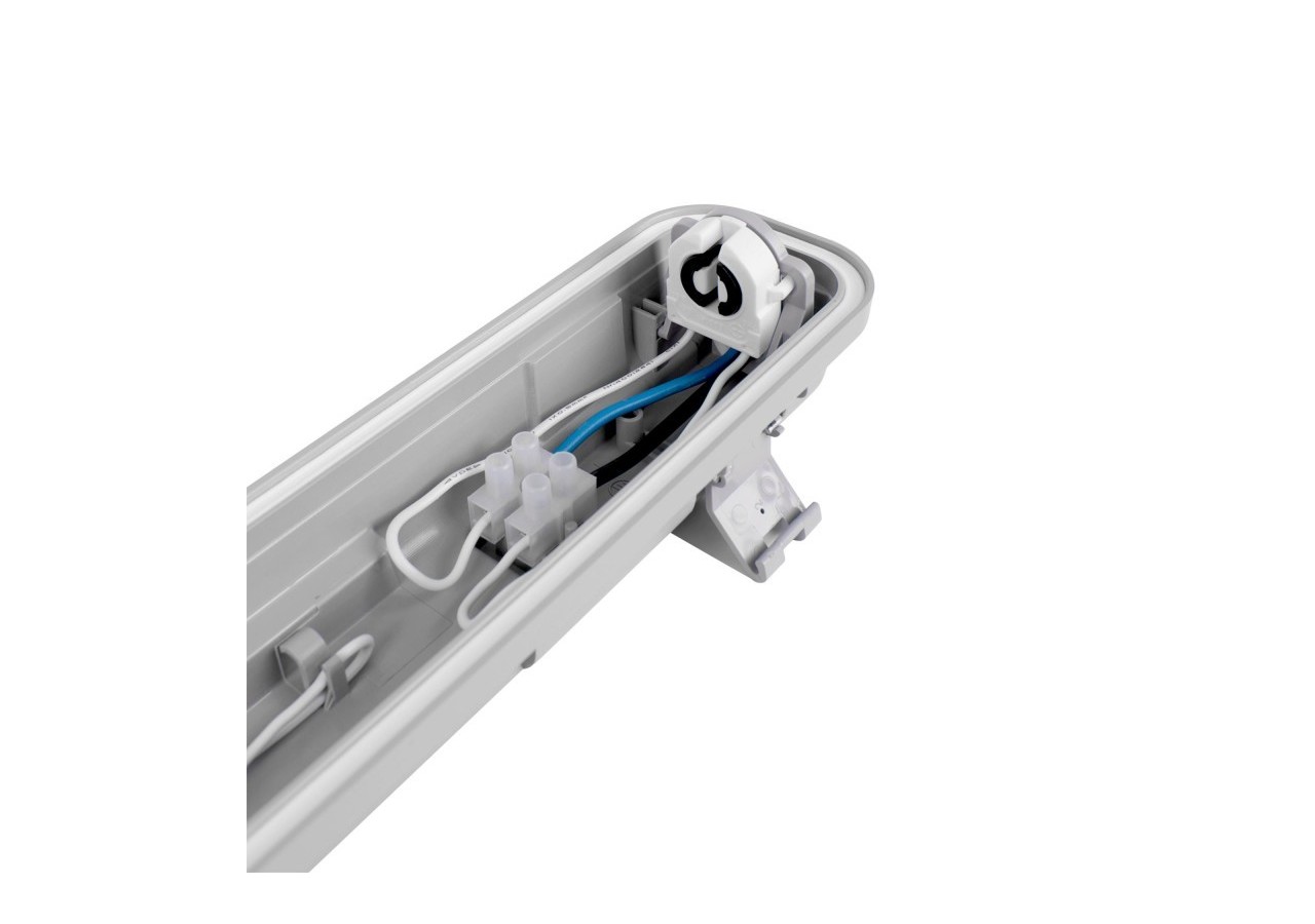 Boîtier étanche pour tube LED 150cm-IP65 - B8470-2-150 - Barcelona LED
