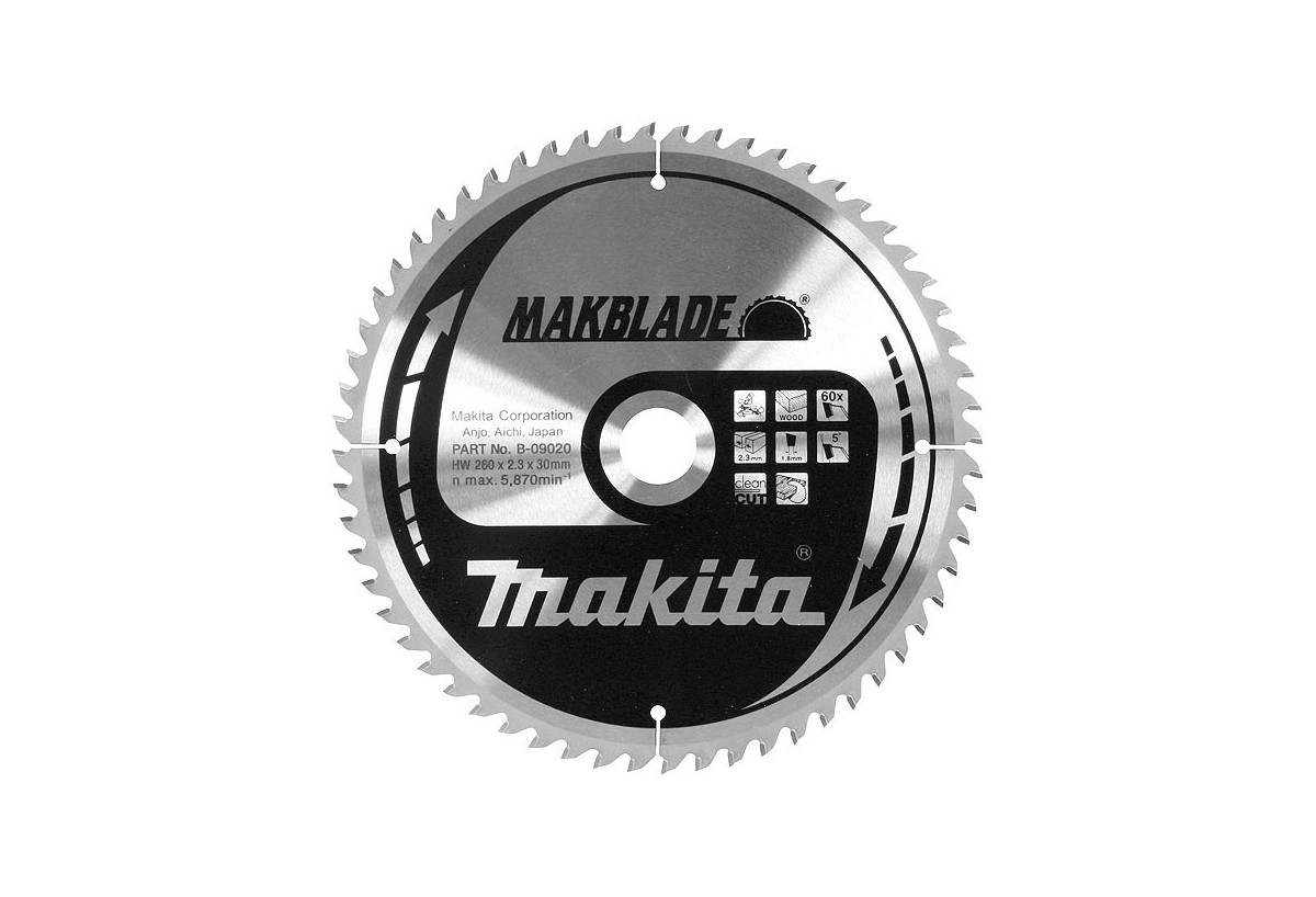 Lame bois makblade - Makita : Confort'Mat