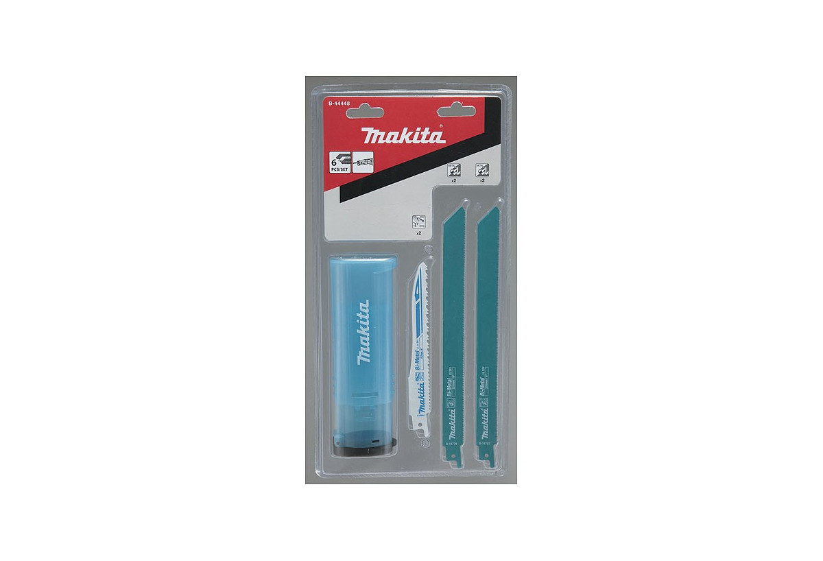 Pack Métal, 6 lames - Makita : Confort'Mat
