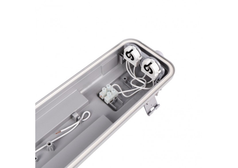 Boîtier étanche pour 2 tubes LED 150cm-IP65 - B8480-2-150 - Barcelona LED Boîtier étanche pour 2 tubes LED 150cm-IP65 - B8480-2-150 - Barcelona LED