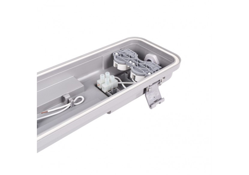 Boîtier étanche pour 2 tubes LED 150cm-IP65 - B8480-2-150 - Barcelona LED Boîtier étanche pour 2 tubes LED 150cm-IP65 - B8480-2-150 - Barcelona LED