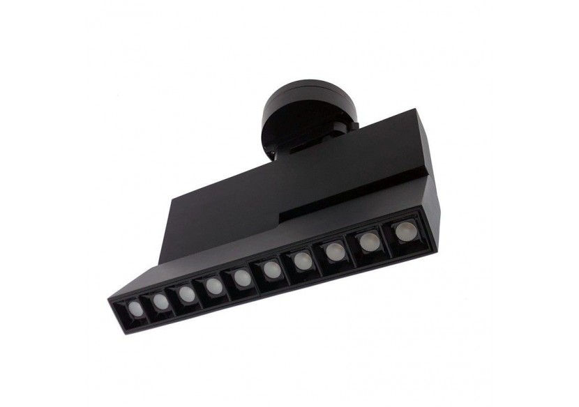 Support adaptateur spot LED rail triphasé - BTT-GB09-B - Barcelona LED