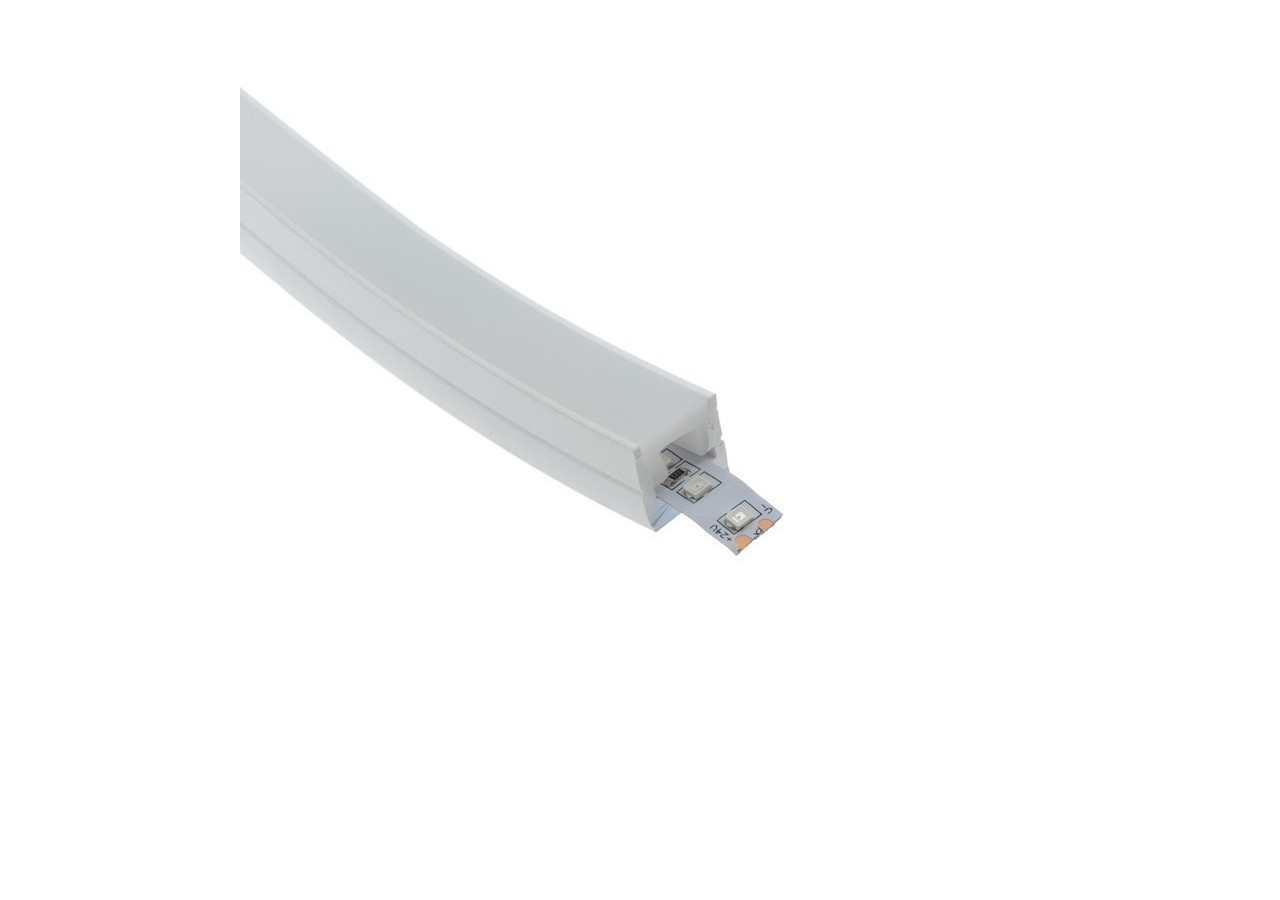 Étui flexible en silicone pour la conversion des bandes LED en néon-16x16mm-5m - BPERFLEX16X16 - Barcelona LED