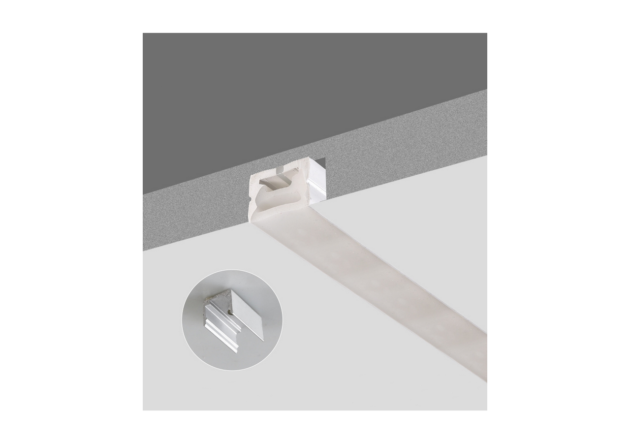 Étui flexible en silicone pour la conversion des bandes LED en néon-16x16mm-5m - BPERFLEX16X16 - Barcelona LED